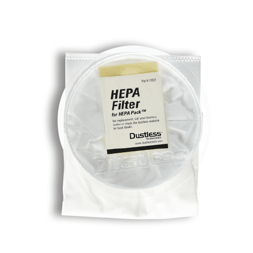 Dustless 15521 Disposable HEPA Filter Bag - 3/Pk